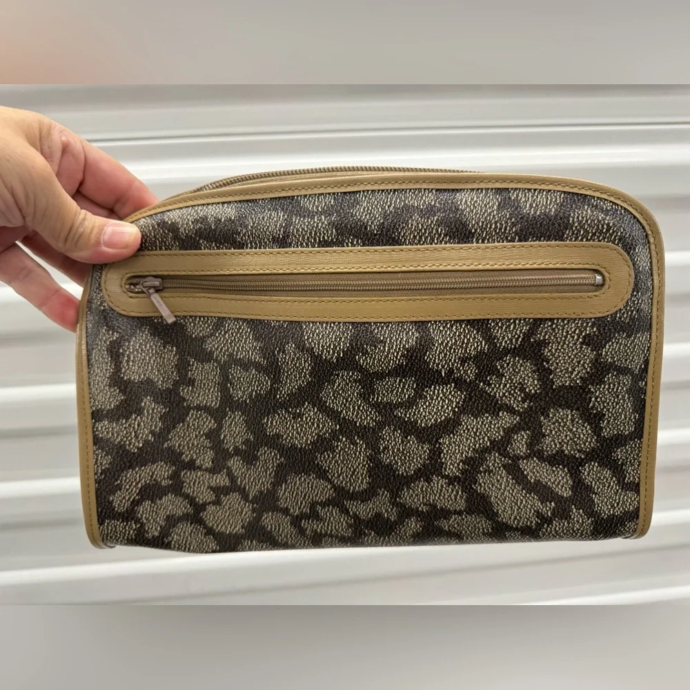 YSL NWOT Leopard Print Clutch/Pouch - Picture 2 of 6